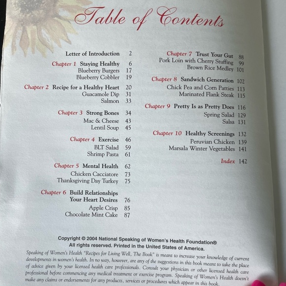 Speaking of Women's Health 2004 Book - Picture 4 of 4